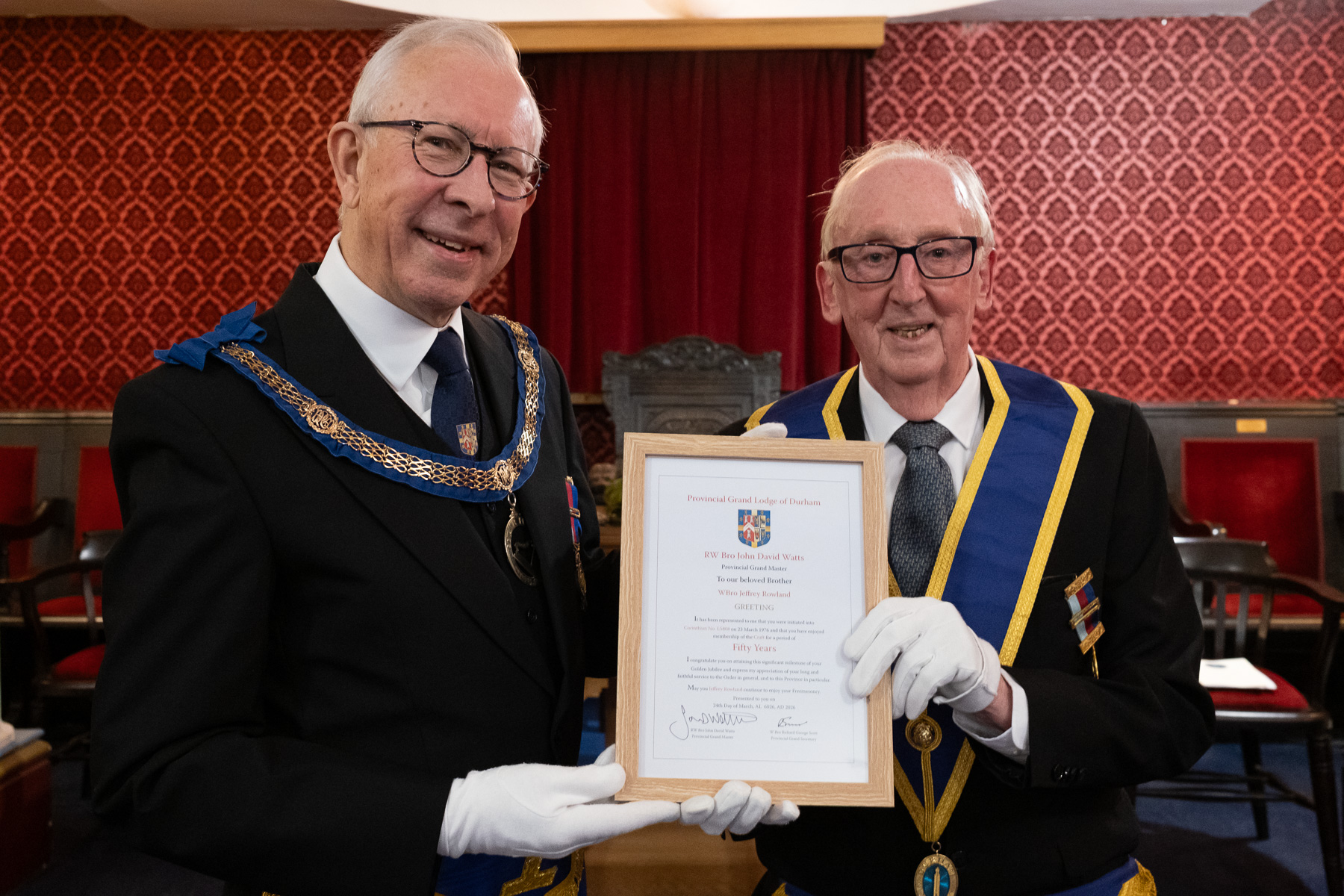 50 Years of Service for Jeff Rowland