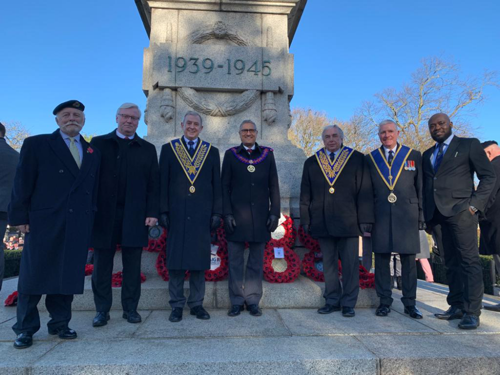 Durham Freemasons Pay Their Respect
