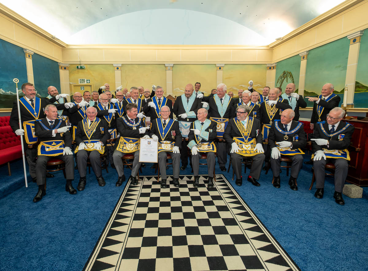 Stan Fitches Celebrates 60 Years of Freemasonry