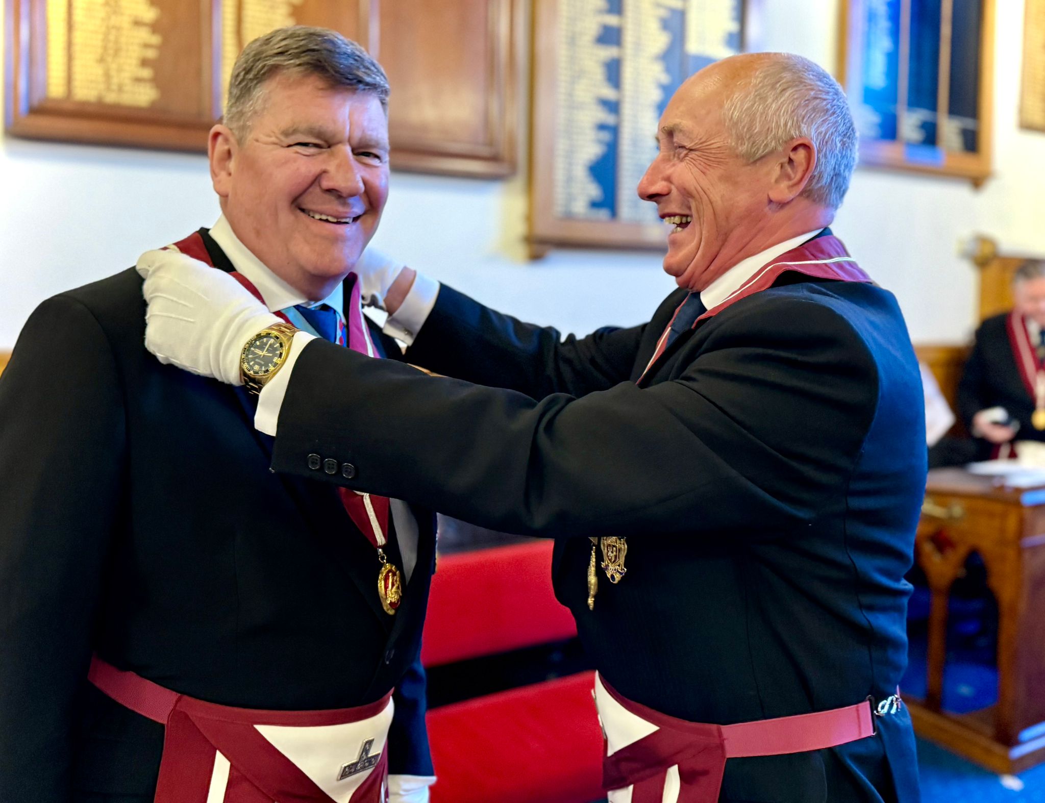 A Special Field Promotion for the Head of Durham Freemasons